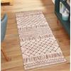 QQrunner Tappeto passatoia per corridoio, lavabile, antiscivolo, 50 x 120 cm, al metro, lungo, marrone e corridoio, cucina