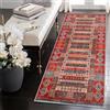 NETLINE HOME Tappeti lavabili per soggiorno, tappeto tradizionale a basso pelo, tappeto antiscivolo per cucina - Tappeti decorativi in stile Boho, design vintage, tappeti pieghevoli per corridoio, per
