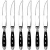 TW24 Set coltelli da Bistecca 6tlg. Bruxelles in Confezione Regalo - Coltello in Acciaio Inox - Grill Coltello - Acciaio Inossidabile Coltelli da Bistecca