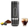Yunir Caffettiera Piccola, Caffettiera Portatile Autoriscaldante, USB-C, Macchina Portatile, Capsule Originali Compatibili e Compatibili, Mini Caffettiera da Campeggio, Viaggio, Casa
