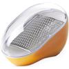 Omada Design Grattugia Formaggio Manuale con Lama in Acciaio Inox Asportabile e Coperchio Salvafreschezza, Lavabile in Lavastoviglie, Linea Trendy