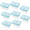 KOMBIUDA Contenitore per Deumidificatore Riutilizzabile 8 Pezzi, Custodia in Plastica per Assorbitore di Umidità, Contenitori Antimuffa per Guardaroba e Camera da Letto