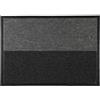 Linnea Zerbino da 50 x 70 cm, collezione NOX 2 in 1, antiscivolo e spazzolante, colore: Nero e Grigio
