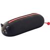 Lihit Lab LIHITLAB PuniLabo - Astuccio porta penne con cerniera, orizzontale, 6,3 x 20,1 cm, gatto nero (A7781-3), penna: 6,3 x 2,9 x 2,4 \