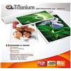 Titanium 68539 POUCHES 111x154mm (A6) 125my TiTanium, confezione 100 pezzi