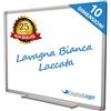 DisplayLager Lavagna magnetica laccata - ideale per ufficio, scuola, sala insegnanti, cucina e sale seminari (120 cm x 90 cm)