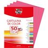 Fixo 11120354 - Confezione di 50 cartoncini, formato A3, colore: fucsia