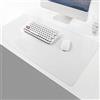 ANQI Trasparente Ufficio Scrivania Pad 40 cm x 60 cm Ultra Sottile Impermeabile Antiscivolo Tavolo Protector PVC Doppio Lato Gaming Writing Pad per Ufficio/Casa