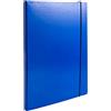 Pryma Cartella 3 Lembi con Elastico Tondo D1 26x35 cm - Cartellina Porta Documenti Rigida - Made in Italy - Perfetta per Scuola, Ufficio e Casa