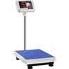 Steinberg Systems Bilancia a Piattaforma Pesapacchi Professionale | Acciaio Inox, Kg, EUR, USD, 230 V, 4 V, 10 Ore, 150 kg, 10 g