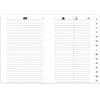 QUO VADIS Répertoire adresse pour Agenda 9 x 12,5 cm Blanc 32 Pages Indexées