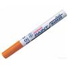 Generico Confezione da 12 pennarello marcatore indelebile SNOWMAN paint marker smalto punta tonda ARANCIO