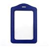 GOGO 20 pezzi Porta Badge verticale con slot a lati trasparente PU misura standard