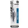 Zebra Pen Zebra f-series, cartuccia in acciaio INOX per penna a sfera, punta media, 1,0 mm, confezione doppia, vari colori 5.000 Nero