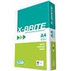 CARTOSPEDÌA X-Brite, Carta A4 Delicata Extra Luminosa, 210 x 297 mm, 5000 Fogli, Bianco