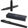 PARKER IM Professionals Penna Roller Monocromatica con Incisione, Penna Premium, Confezione Regalo, Ricarica Nera, Regalo Personalizzato, Nome, Compleanno (Nero Opaco)