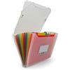 office box Raccoglitore a 12 scomparti con gomma A5 Vital Colors Office Box