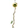 Générique Jumping Spider Enclosure Accessories - Magnet Wood 5 cm Gourd 40 cm Hanging Size | Magnetic Jumping Spider Cave | Arboreal SpīderHabitat Shelter Decor for Crested Geckos Centipedes