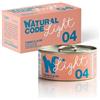 NATURAL CODE LIGHT 04 TONNO E ALOE. 4x70GR
