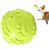 Generico Palla per cani cigolante - Giocattolo da masticare in lattice durevole | Palla squeaker indistruttibile per cani di tutte le taglie, per giochi indoor e outdoor