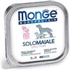 Generico MONGE Cane Monoprotein Paté gusto Solo Maiale | alimento umido per cani adulti di tutte le taglie, altamente appetibile, Made in Italy, senza zuccheri aggiunti, 6 scatolette da 150 grammi.