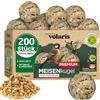 Eggersmann volaris Gnocchi di cince senza rete, 200 pezzi [Premium] 18 kg - Mangime per uccelli selvatici tutto l'anno - Mangime per uccelli selvatici gustoso & ricco di energia - Mangime per tutte le