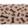 Mateju Tappetini Igienici per Cani 1 Pezzo, Riutilizzabile Tappetini Cane Cuscinetti per Addestramento Cuccioli Tappetino da Allenamento Lavabili per Gatti, Cani, Conigli (L-90x80cm,Osso Kaki)