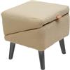 Generico Rampa Per Cani, 30X30X35CM Rampa Cani Per Divano, Gradini Pieghevoli Canis Legno Pouf Diviso Per Lettos, Canis Antiscivolo Scale Gatti Rampe Divano Sedia Sicura, Per Interni Ed Esterni