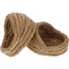 KESYOO Nido Intrecciato per Deposizione Galline 2 Pezzi in Paglia Naturale a Forma di Pantofola, Letto per Dormire Polli di Tutte Le Taglie, Cuccia per Animali Domestici,