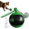 Generic Palla giocattolo per gatti indoor gatti giocattoli interattivi intelligenti giocattoli elettrici con a LED palline giocattolo ricaricabili touch 5 x 6,5 cm
