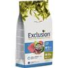 Generico EXCLUSION Mediterraneo Noble Grain Adult Tuna Small Breeds gusto Tonno | alimento secco completo per cani adulti di tutte le razze di taglia piccola, monoproteico, 1 confezione da 2kg.