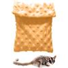 Generic Sacco a pelo Sugar Glider - Amache per animali domestici | Caldo sacco a pelo nascosto per petauri dello zucchero, criceti, ricci e scoiattoli, comoda casetta per piccoli animali dormire e r