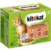 KITEKAT Confezione multipla per porzioni in salsa, 12 x 85 g