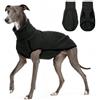 MOKATES Abbigliamento per cani di taglia grande Maglietta a collo alto per Greyhound Gilet in pile elasticizzato per cani Whip Hound Maglia a pullover per animali domestici per cani di taglia piccola