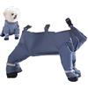 Generico Stivali per cani impermeabili con leggings Dog pantaloni con stivali, letti da graffe per cani | Stivali antide-falli a prova di sporcizia per le passeggiate protezione da esterno a pioggia