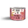CT-TRONICS Mac's Cat Cibo umido premium per gatti 6 x 200 g (manzo)