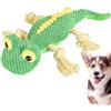 Generic Giocattolo per cani con lucertola farcita, simpatiche lucertole da ripieno | Eco-Friendly Anti Bite Squeaker Morbido Giocattolo per cani di piccola e media taglia