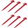 ProPlus Set di sei picchetti per tenda ProPlus 364824, picchetti in plastica per fissare i tiranti, 19 cm
