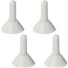 ProPlus Set di quattro tappi antipioggia per pali da tenda ProPlus 366475S