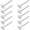 ProPlus Set di dieci picchetti per telo da terra ProPlus 361736V01, picchetti in metallo per materassino da campeggio da 10 cm