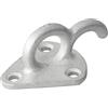 ProPlus Gancio laterale in metallo ProPlus 342157 con occhiello per fissare teloni e cinghie di fissaggio per rimorchi.