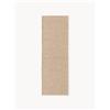 Westwing Collection Passatoia in lana fatta a mano con struttura intrecciata Bruna -