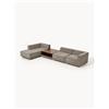 Westwing Collection Divano angolare componibile 4 posti con tavolino Colin