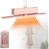 JUNZAI Asciugatrice Piccola, 400 W, 7 Impostazioni Di Calore Temporizzate,Contenere Fino a 5 Kg Asciugatrice Portatile, Per Appartamenti Rv Travel, Dormitori,Pink