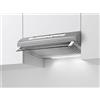 Zanussi ZHT611X Incassato Acciaio inossidabile 210m³/h D cappa aspirante - Cappe (210 m³/h, Aspirante/Filtrante, F, E, D, 68 dB)