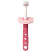 Maciun Spazzolino da denti per bambini con setole morbide, set di setole nane manuali rotonde, 360° , pulisce la bocca tutto tondo, per bambini, ragazzi