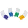 Jadeshay Diastema Wedges, 4 Box 4 colore plastica monouso cuneo di riparazione dentale con foro