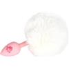 Accos Love Coda di Coniglio, Plug Anale in Silicone, Coda di Coniglio, Sex Toys Anali con Coda di Coniglio, Sexy e Carino, Cosplay, Giochi per Adulti per Uomini o Donne (Bianco)