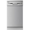 Edesa EDW-4710 X Lavastoviglie, libera installazione, larghezza 45 cm, 7 programmi di lavaggio, classe di efficienza energetica E, finitura in acciaio inox