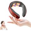 Uuxkgu Massaggiatore Collo Cervicale,4 Teste Massaggiatore Collo Intelligente Con Terapia Calore 42°C,6 Modalità E 9 Livelli,neck Massager,Impulsi Elettromagnetici Massaggiatore Per Uso Domestico In Ufficio